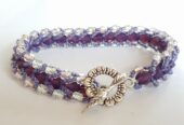 Elegantes Armband Toho beads hand made