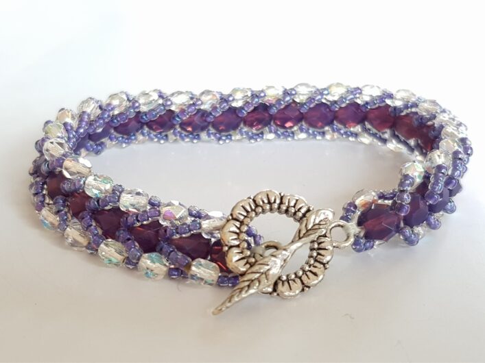 Elegantes Armband Toho beads hand made