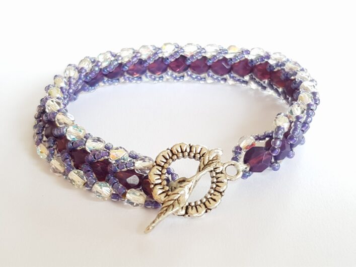 Elegantes Armband Toho beads hand made