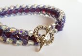Elegantes Armband Toho beads hand made