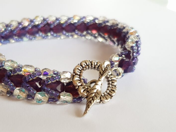 Elegantes Armband Toho beads hand made