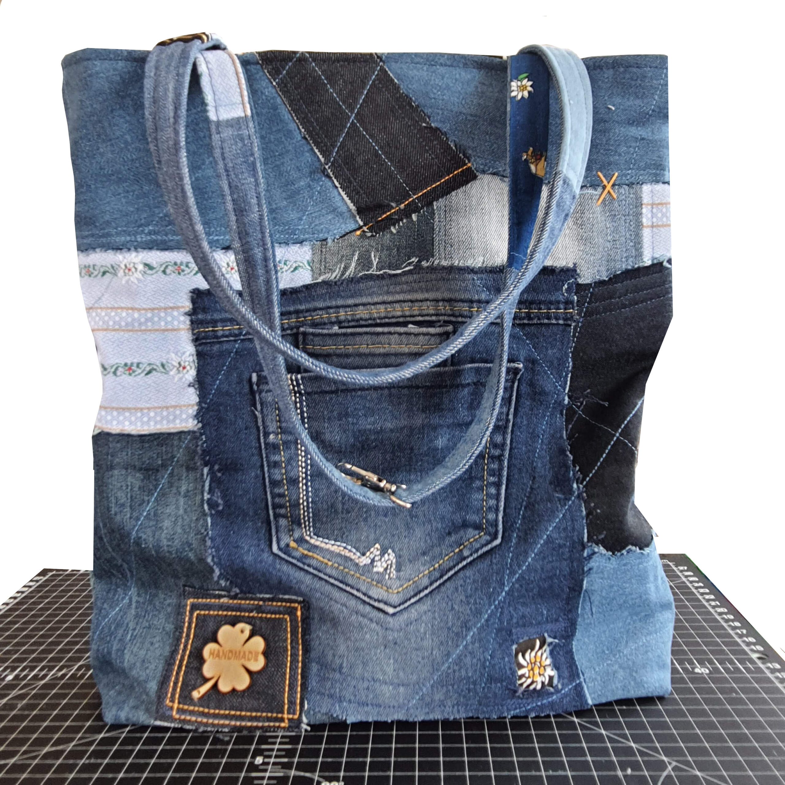 Tragetasche handgenäht