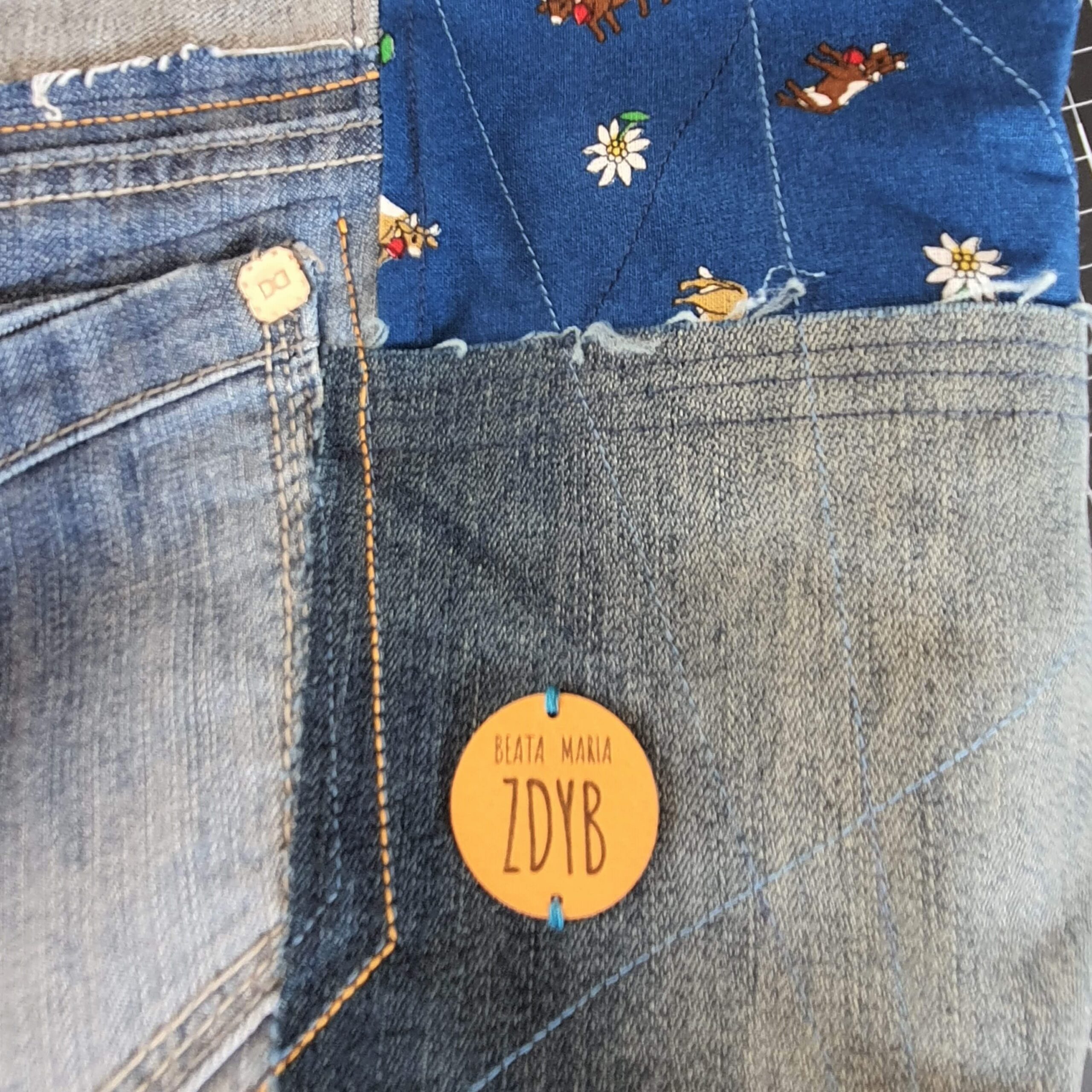 Tragetasche handgenäht