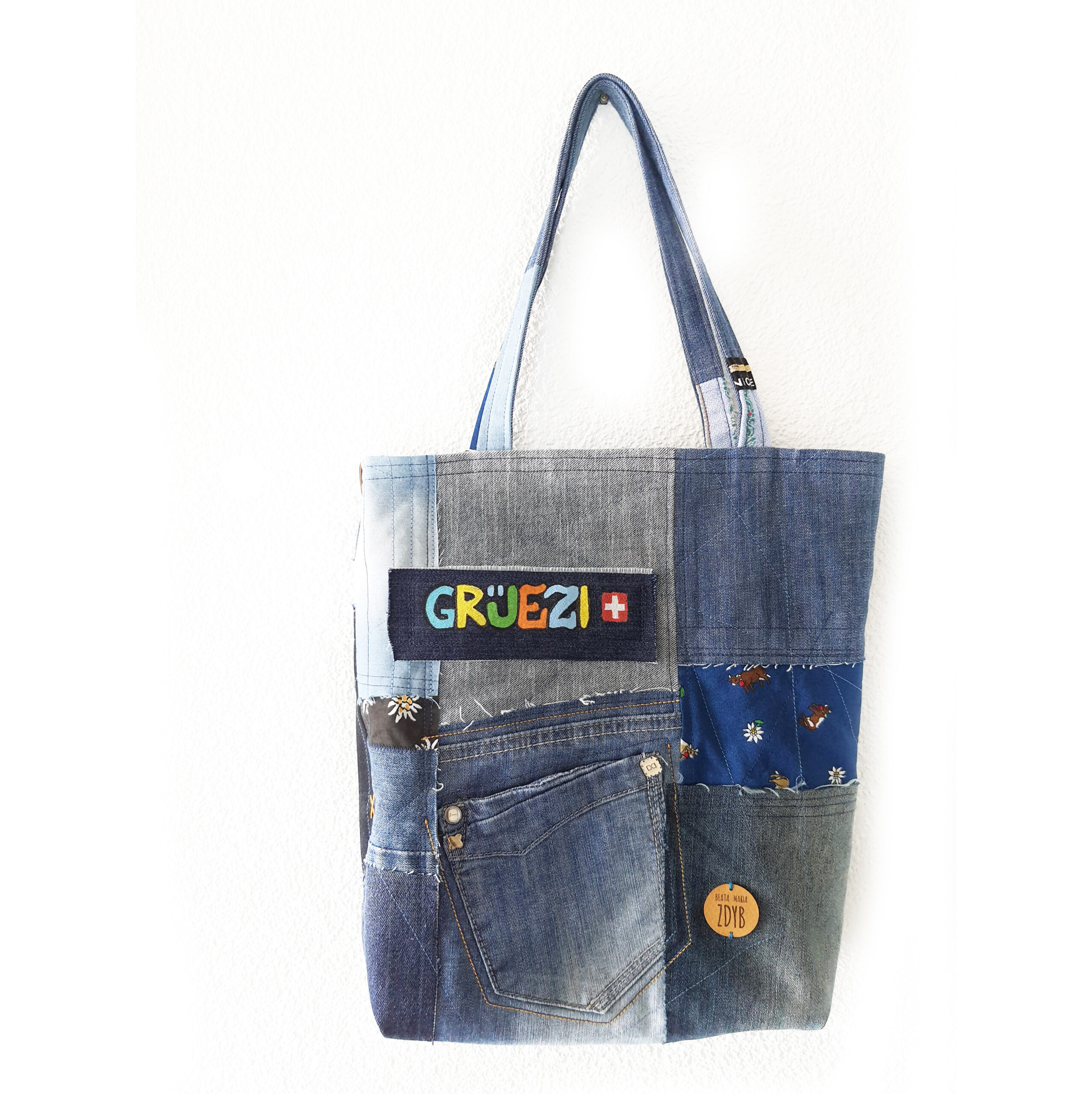 Tragetasche handgenäht