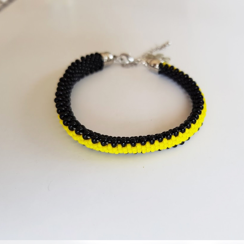 Elegantes Armband Toho Beads hand made