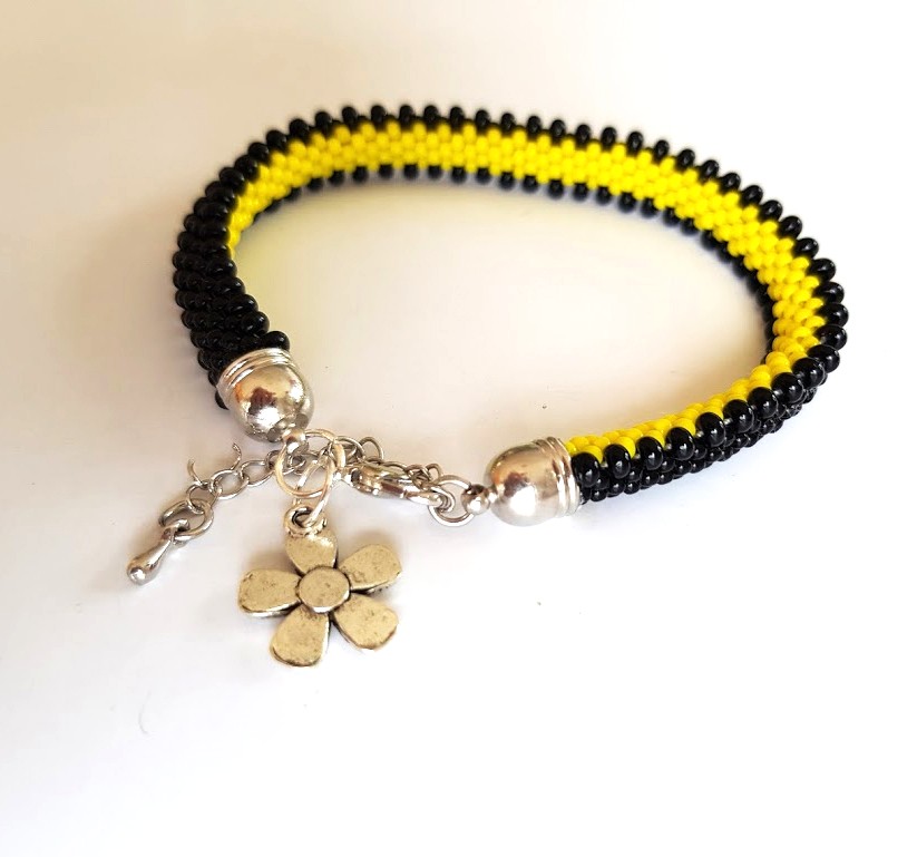 Elegantes Armband Toho Beads hand made