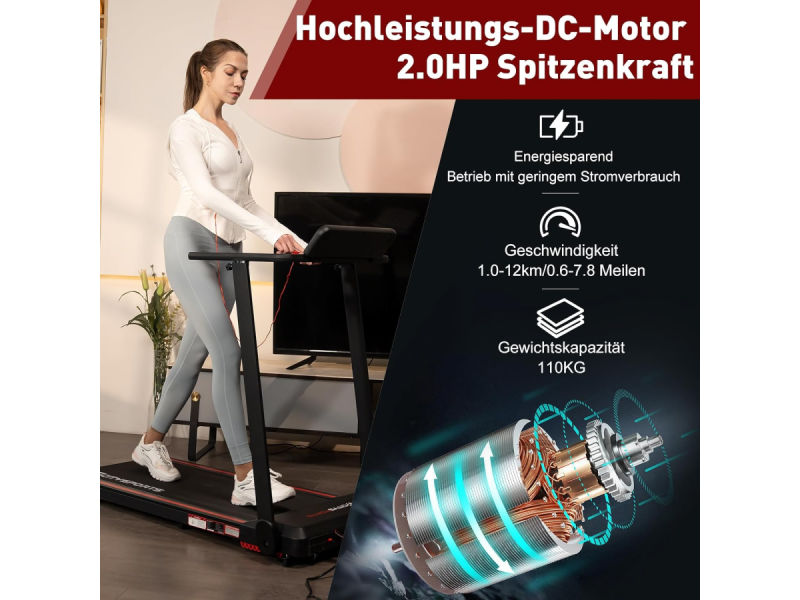 CITYSPORTS Elektrisches Laufband