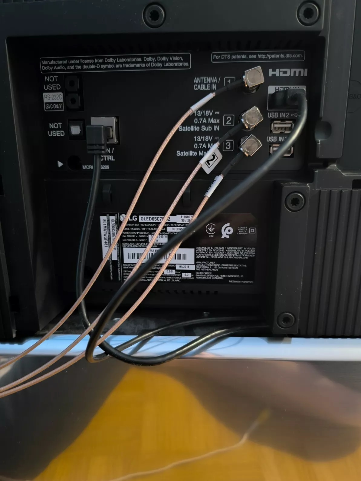 Bang & Olufsen Fernseher  TV Beovision Eclipse 65 Zoll