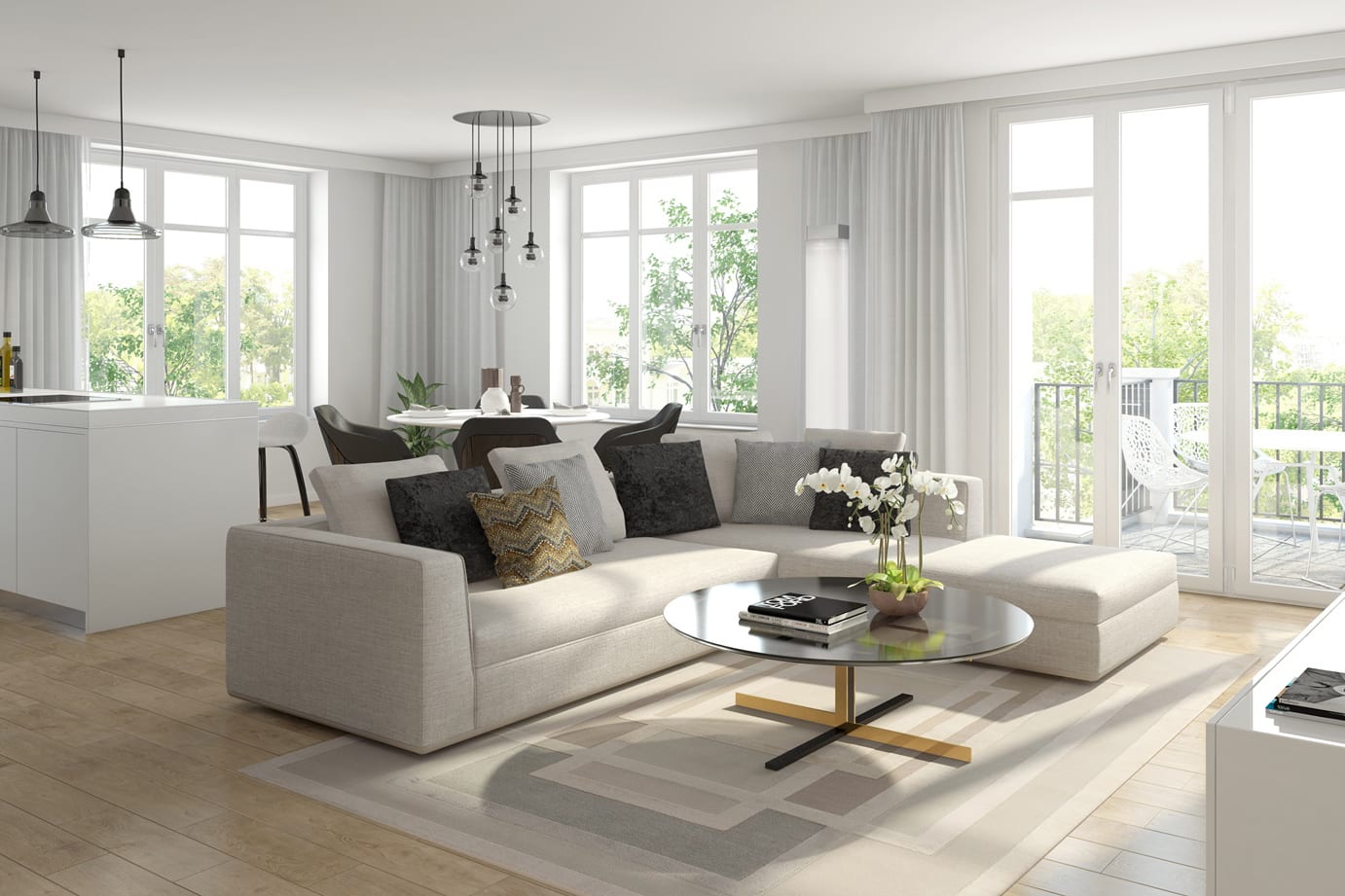 Zimmerwohnung Reinigung vom Profi – Luxusreinigung