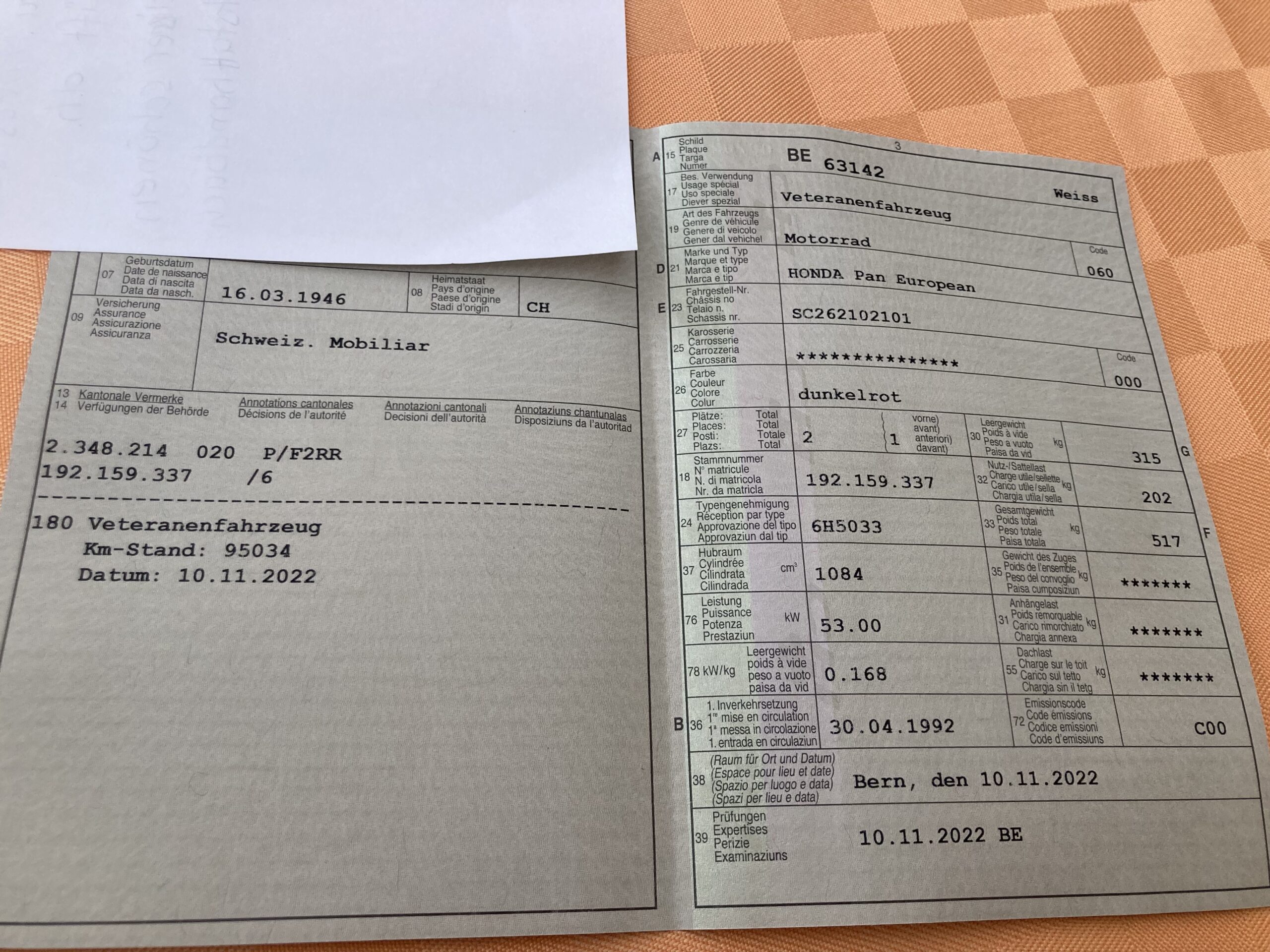 Motorrad Honda ST 1100