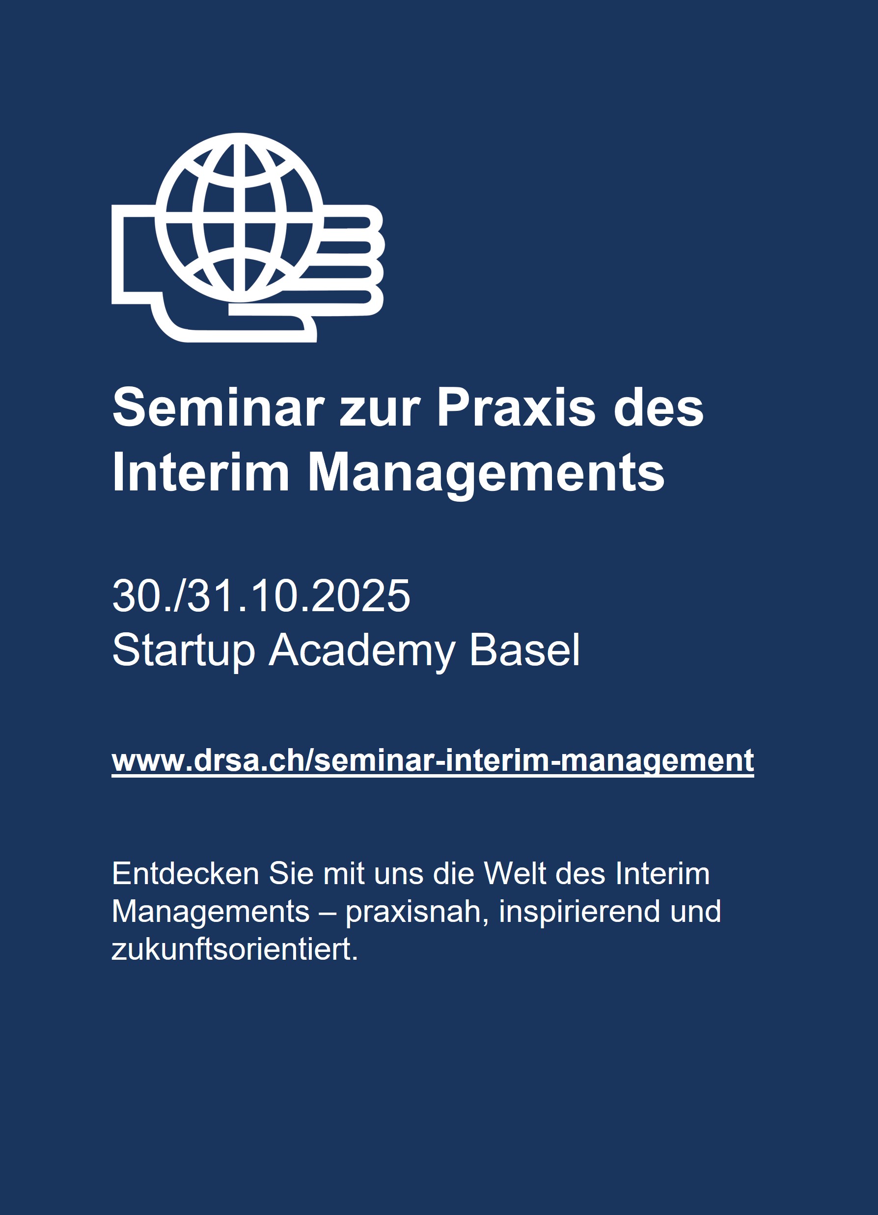Seminar Grundlagen Interim Management | 2 Tage