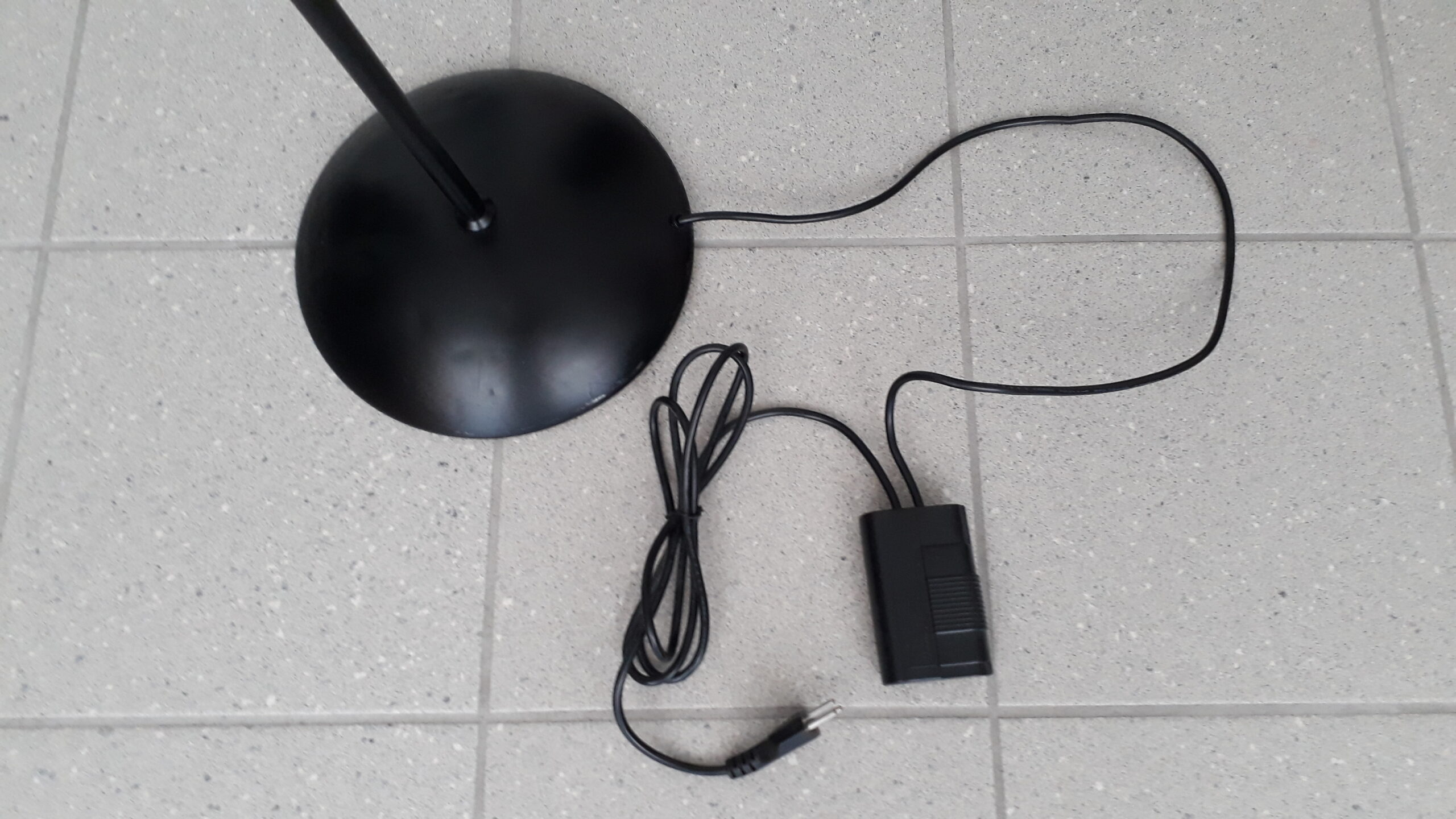 Gratis: Schwarze Stehlampe
