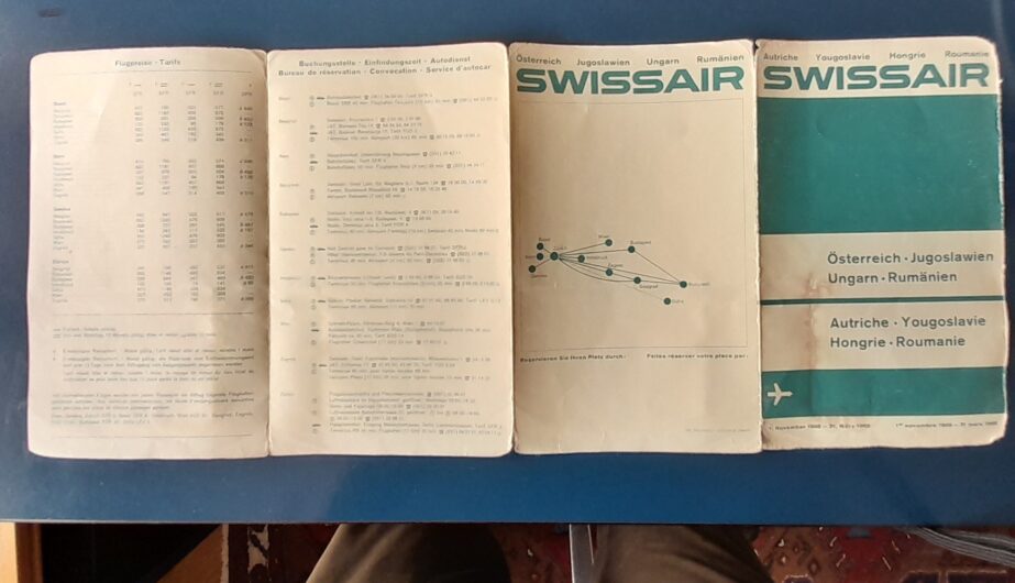 Swissair Flugkarten