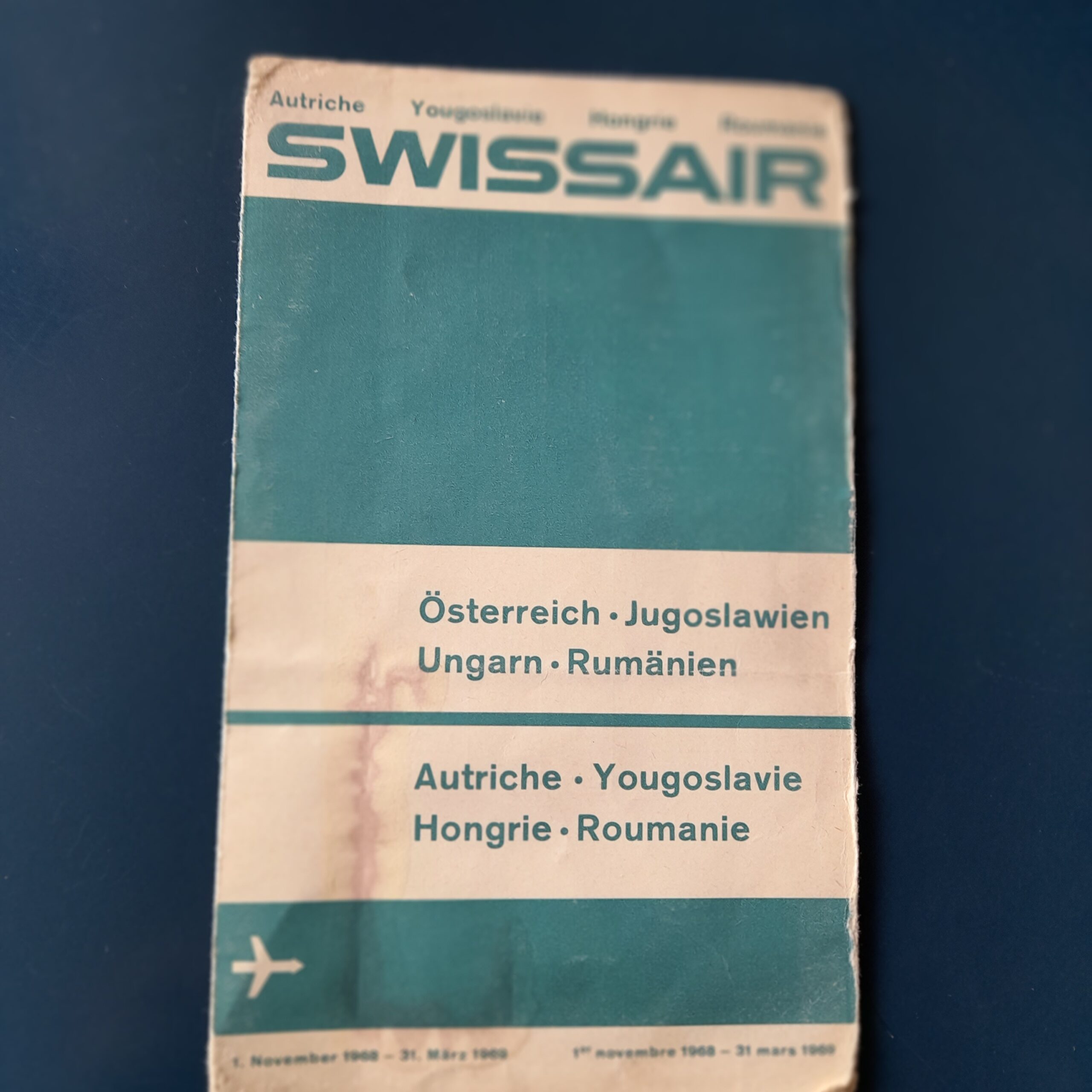 Swissair Flugkarten