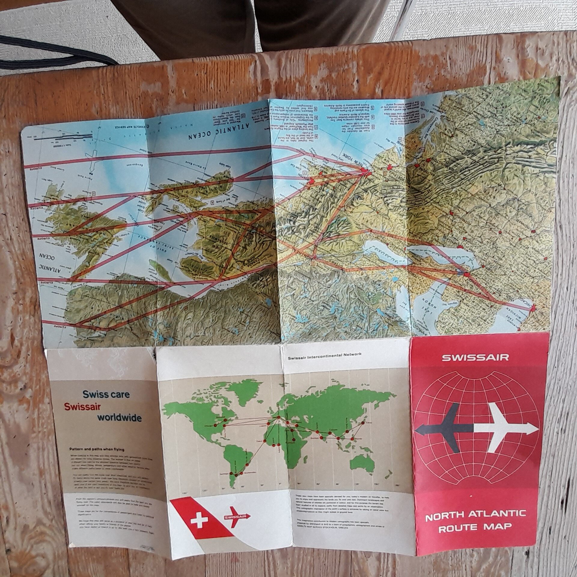 Swissair Flugkarten