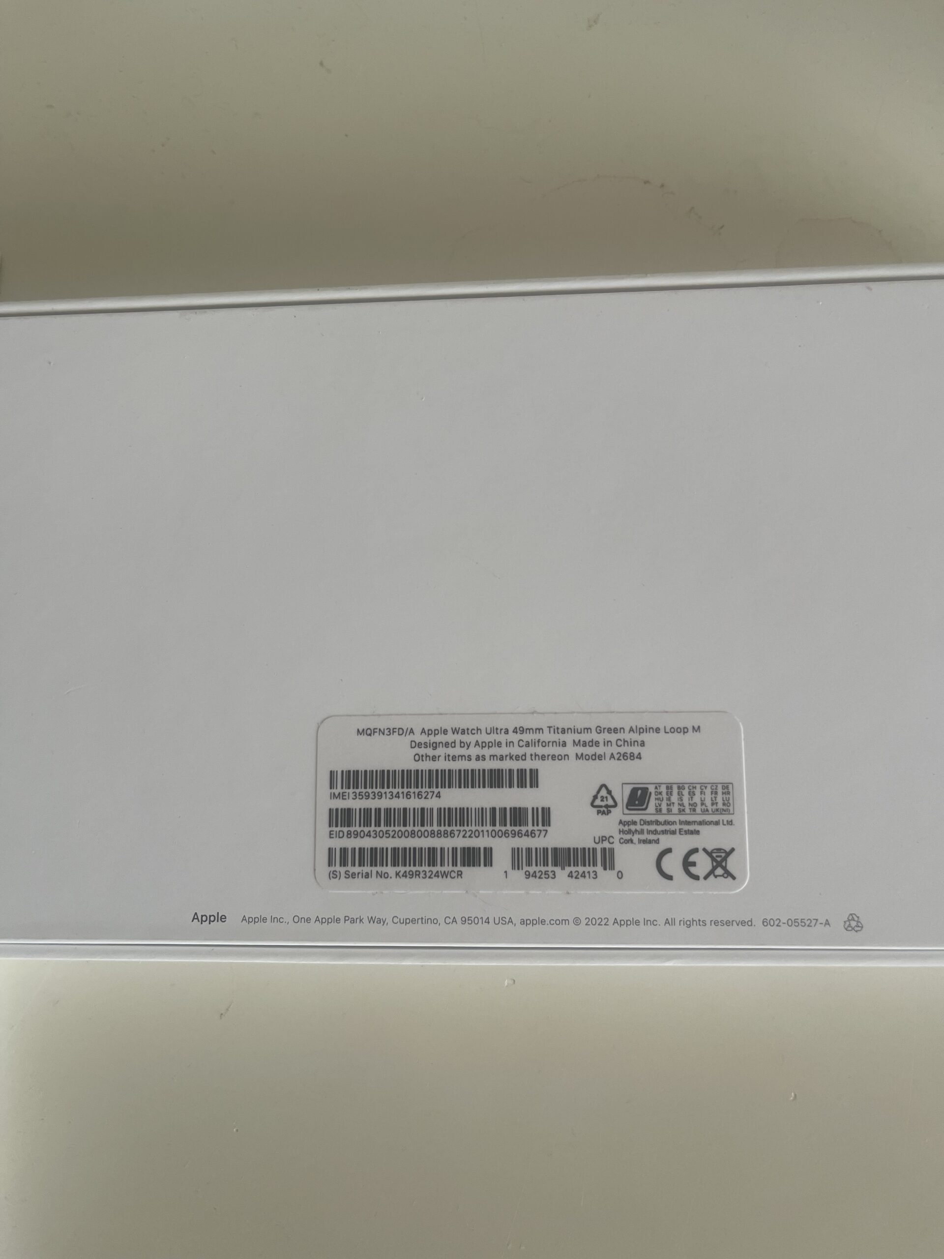 Apple Ultra Titan 49 GPS+Cellular