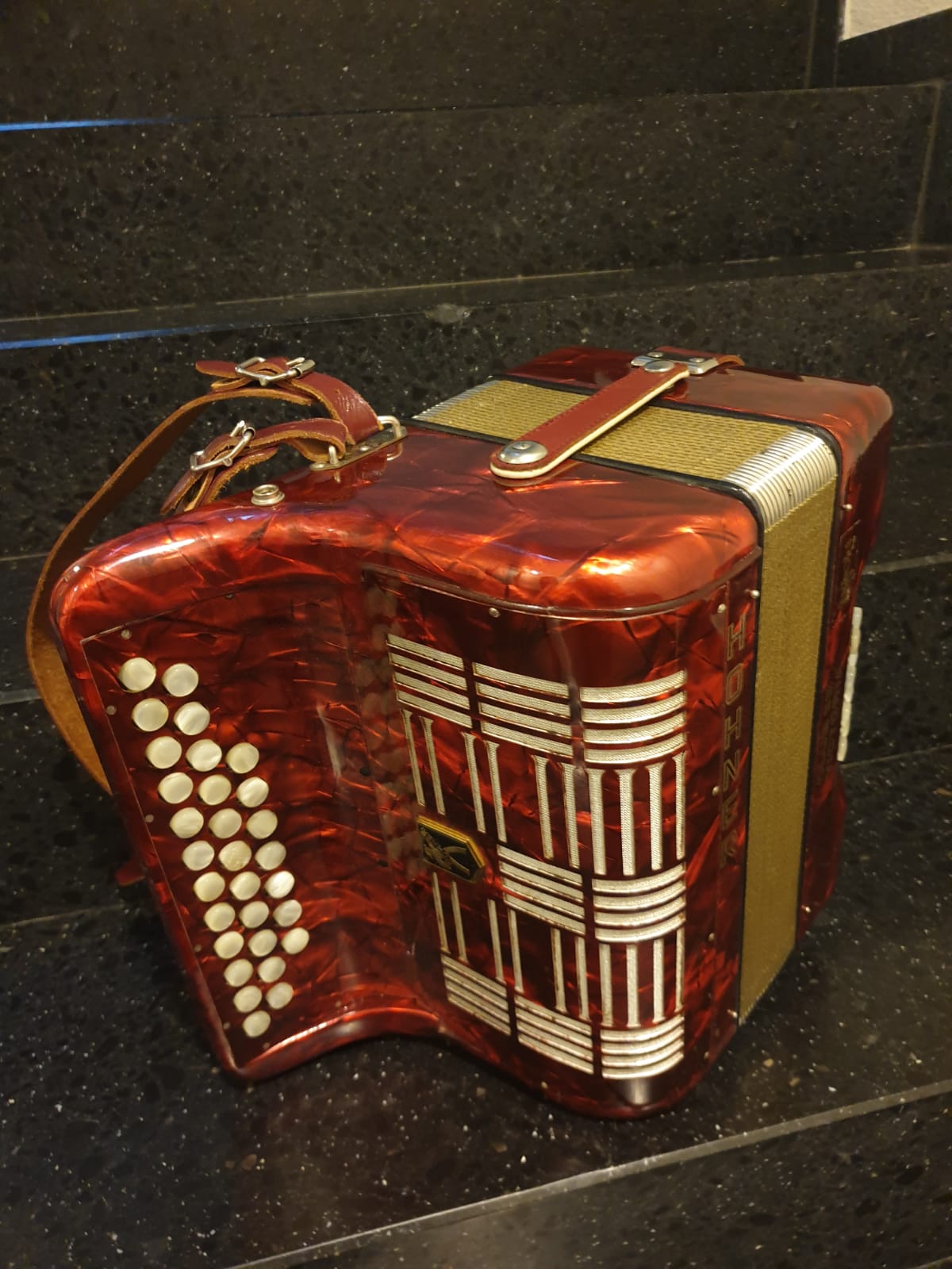 Nostalgie Handorgel , ein 50 Jährige OLDTIMER