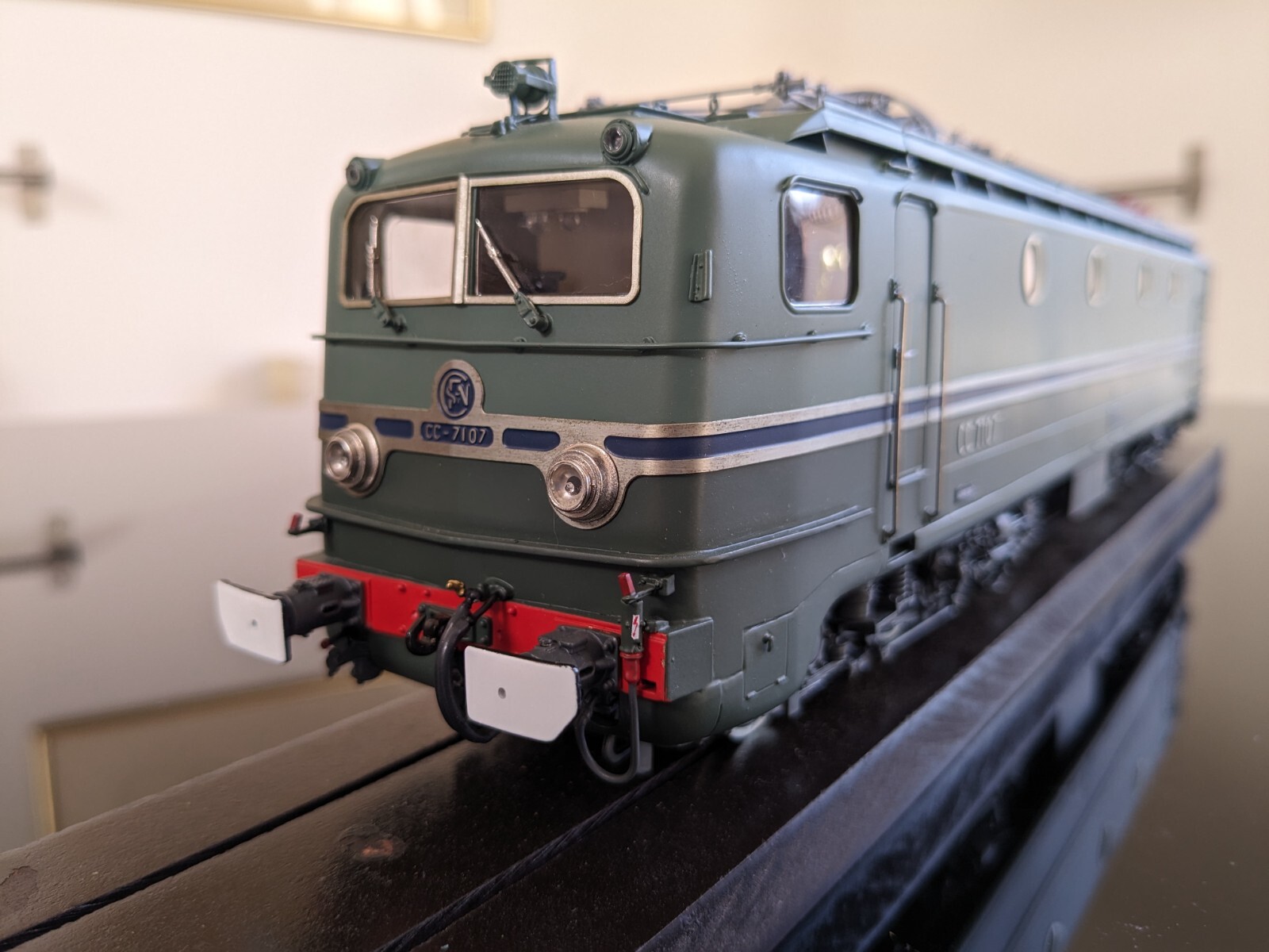 Lemaco Prestige O 0-034 SNCF CC 7107 Weltrekord Lok