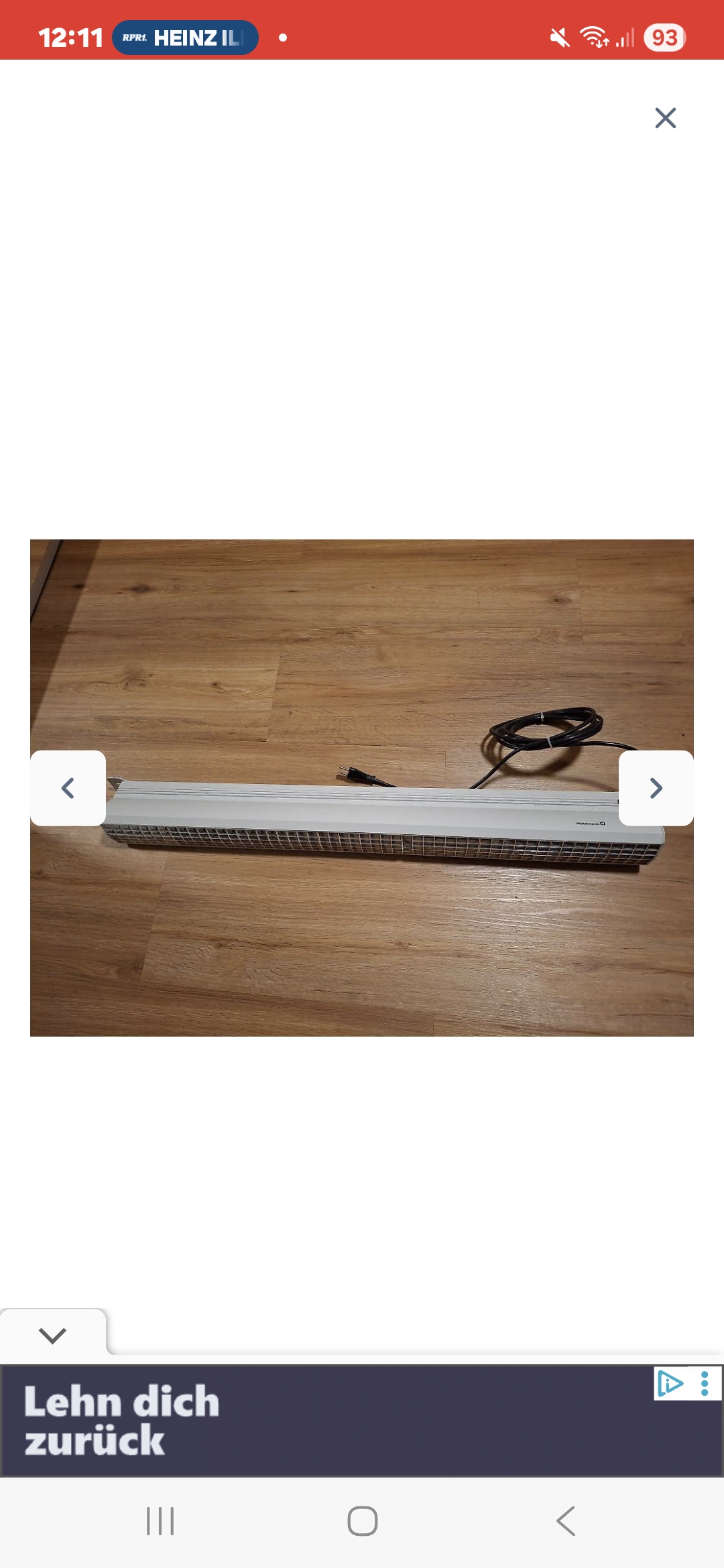 Waldmann Werkstatlampen