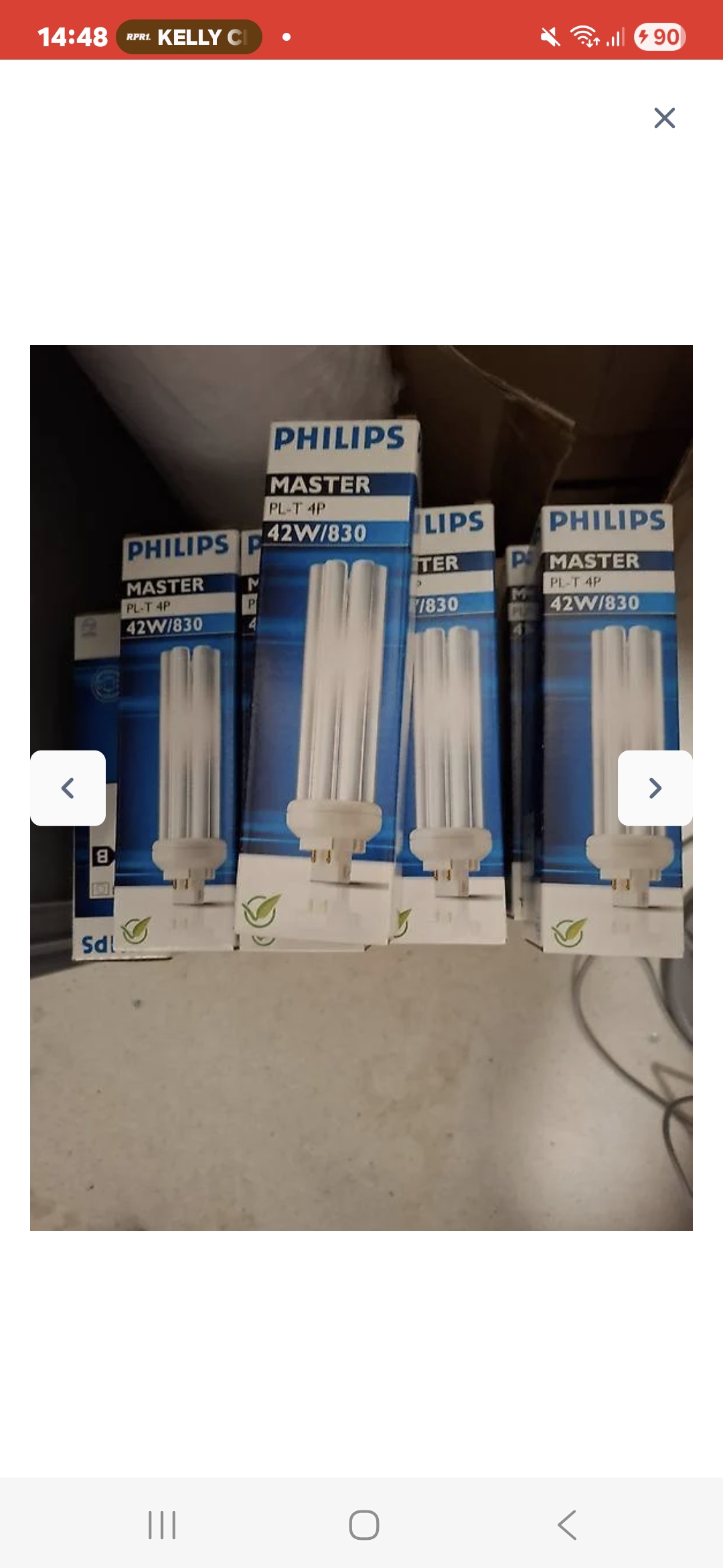 Phillips Pl-T 4p Leuchtmittel Neu original verpackt