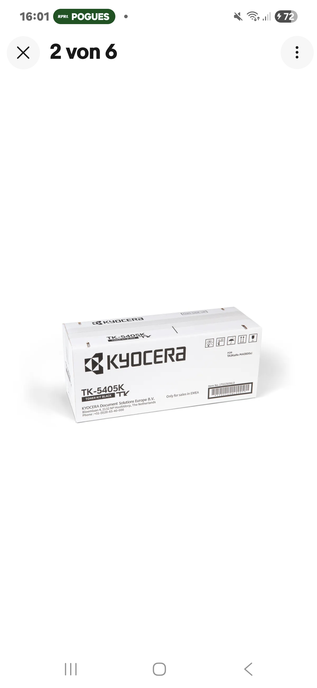 4 stück Packet Drucker Patronen Kitt