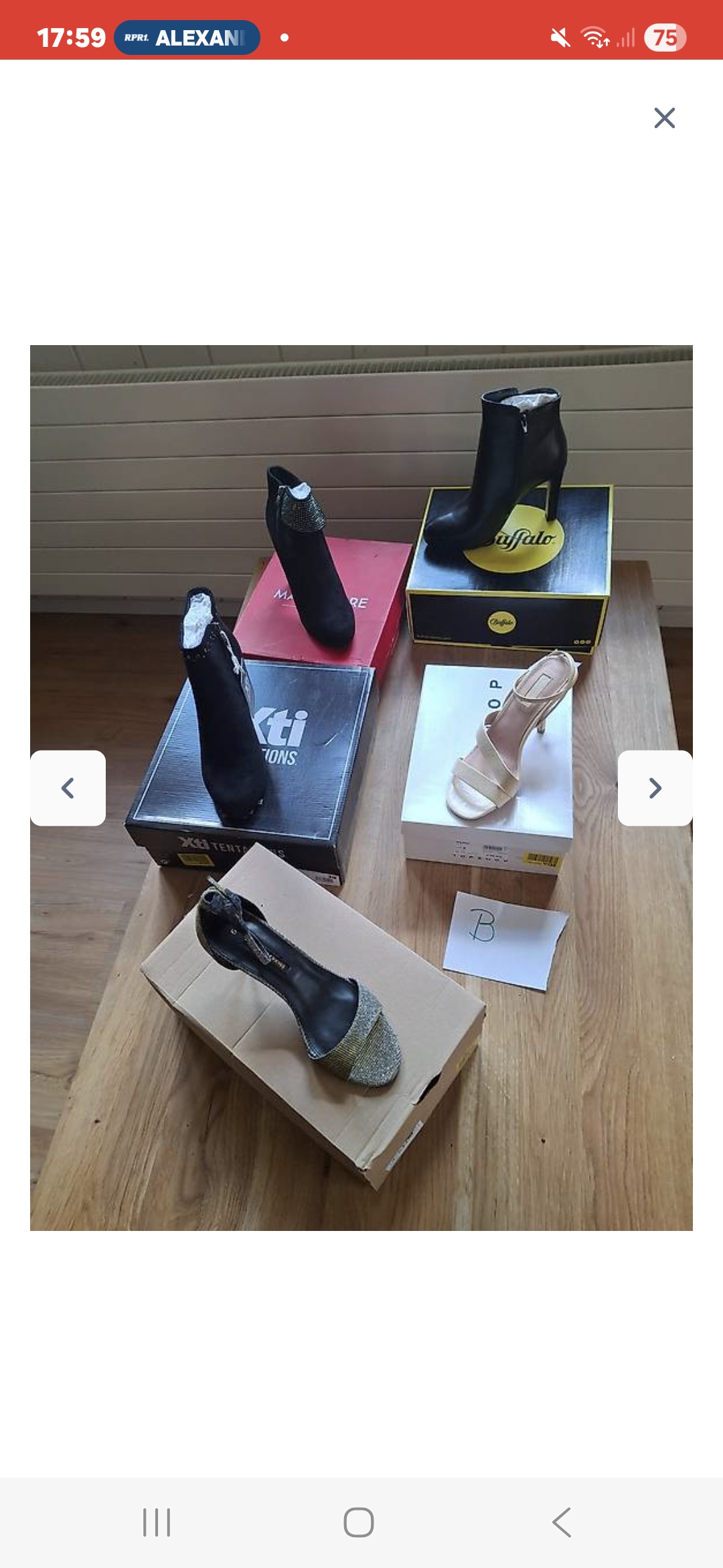 Riesiege schuhpacket Grösse 39/40